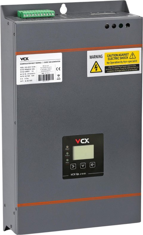 VCX Kompensator mocy biernej VCX SVG 400V 10kVAr
