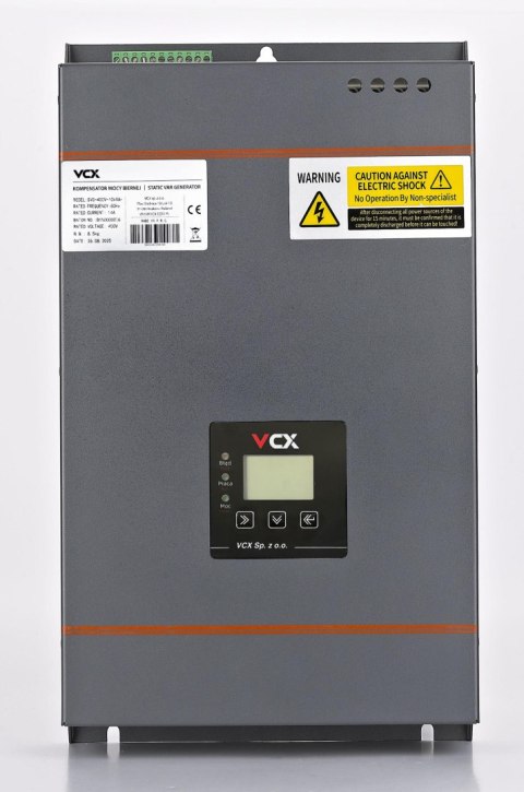 VCX Kompensator mocy biernej VCX SVG 400V 15kVAr
