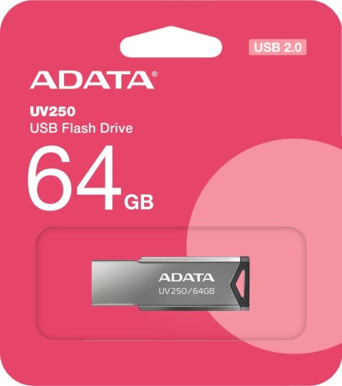 ADATA Adata Pendrive UV250 64GB USB2.0 Metal