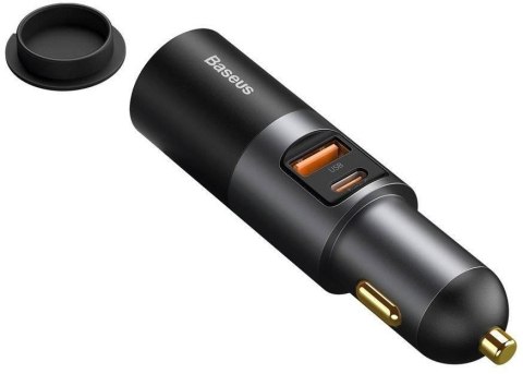 BASEUS ŁADOWARKA SAMOCHODOWA Baseus Share Together 120W 3A 1x USB-A 1x USB-C PD 30W QC 4.0+