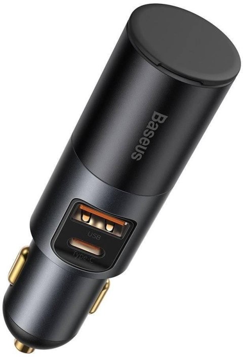 BASEUS ŁADOWARKA SAMOCHODOWA Baseus Share Together 120W 3A 1x USB-A 1x USB-C PD 30W QC 4.0+