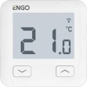 ENGO CONTROLS ENGO Controls E10-W - Regulator temperatury, 230V, biały, Wi-Fi, Internetowy, podtynkowy