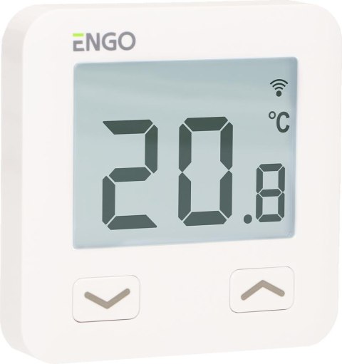 ENGO CONTROLS ENGO Controls E10-W - Regulator temperatury, 230V, biały, Wi-Fi, Internetowy, podtynkowy