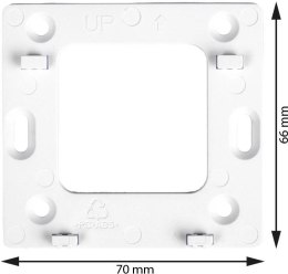 ENGO CONTROLS ENGO Controls E25-230W - Regulator temperatury, 230V, biały, Internetowy, natynkowy ZigBee/868MHz