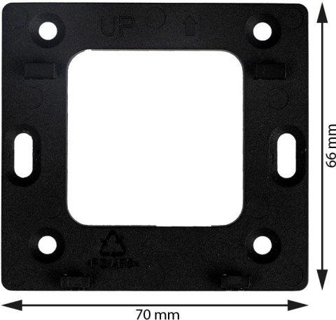 ENGO CONTROLS ENGO Controls E25-24B - Regulator temperatury, 24V, czarny, Internetowy, natynkowy ZigBee/868MHz