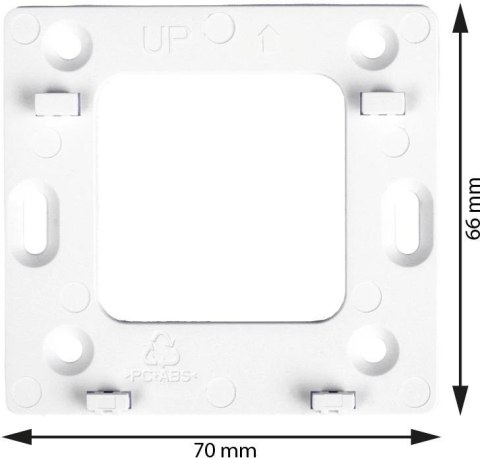 ENGO CONTROLS ENGO Controls E25-BATW - Regulator temperatury, bateryjny, biały, ZigBee/868MHz, natynkowy