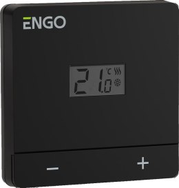 ENGO CONTROLS ENGO Controls EASY-230B - Regulator temperatury, 230V, czarny, dobowy, natynkowy