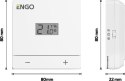 ENGO CONTROLS ENGO Controls EASY-230W - Regulator temperatury, 230V, biały, dobowy, natynkowy