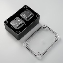 ENGO CONTROLS ENGO Controls EBOX2 - Obudowa hermetyczna, natynkowa, IP65, 129mm x 89mm x 55mm (szer. x wys. x gł.) do przekaźników: EREL-16ZB 