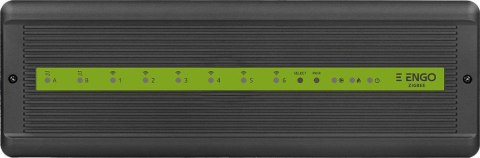 ENGO CONTROLS ENGO Controls ECB62-ZB - Listwa bezprzewodowa 6 stref + 2 strefy przewodowe, 230V, ZigBee, moduł pompy i kotła