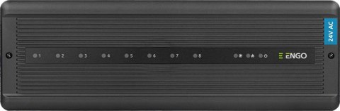 ENGO CONTROLS ENGO Controls ECB8-24 - Listwa przewodowa 8 stref do sterowania ogrzewaniem podłogowym, 24V, moduł pompy i kotła