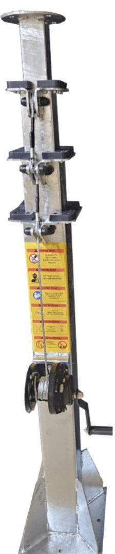 MOBILNEMASZTY.PL Maszt teleskopowy do monitoringu 5m