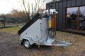 MOBILNEMASZTY.PL Przyczepa do monitoringu PV3 z zabudową z systemem na fotowoltaikę