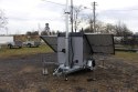 MOBILNEMASZTY.PL Przyczepa do monitoringu PV3 z zabudową z systemem na fotowoltaikę