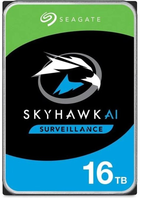 SEAGATE Dysk HDD Seagate SkyHawk AI ST16000VE005 16TB