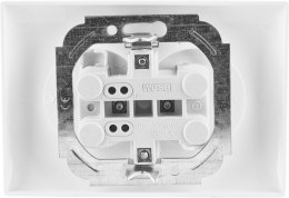 VCX Gniazdo podwójne VCX WESA LC 14 Biały