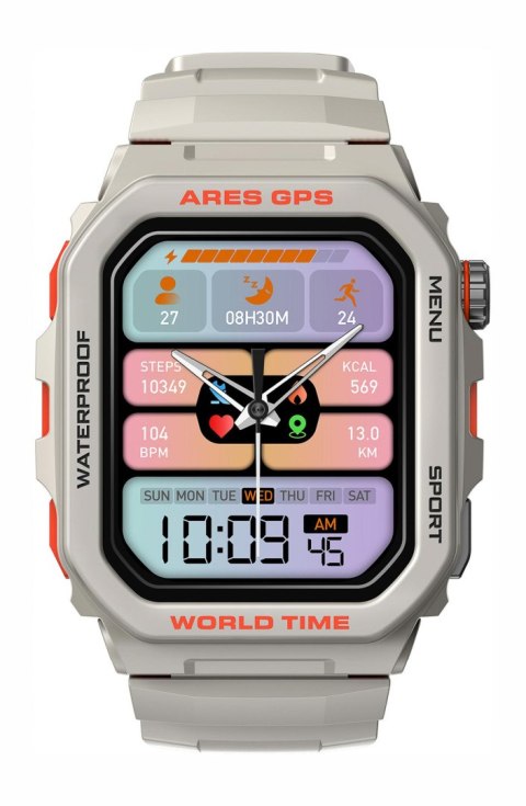 ZEBLAZE Smartwatch Zeblaze Ares GPS - biały