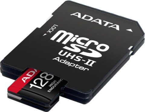ADATA Adata Karta microSD High Endurance 128GB UHS1 U3 V30 A2 100/85MB/s + Adapter