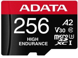 ADATA Adata Karta microSD High Endurance 256GB UHS1 U3 V30 A2 100/85MB/s + Adapter
