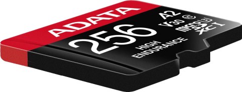 ADATA Adata Karta microSD High Endurance 256GB UHS1 U3 V30 A2 100/85MB/s + Adapter