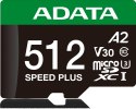 ADATA Adata Karta pamięci microSD Speed Plus 512GB UHS1 U3 V30 A2 180/160 MB/s