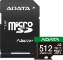 ADATA Adata Karta pamięci microSD Speed Plus 512GB UHS1 U3 V30 A2 180/160 MB/s