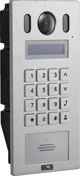 BCS Panel zewnętrzny IP wielorodzinny z kamerą BCS-PAN9211S-S