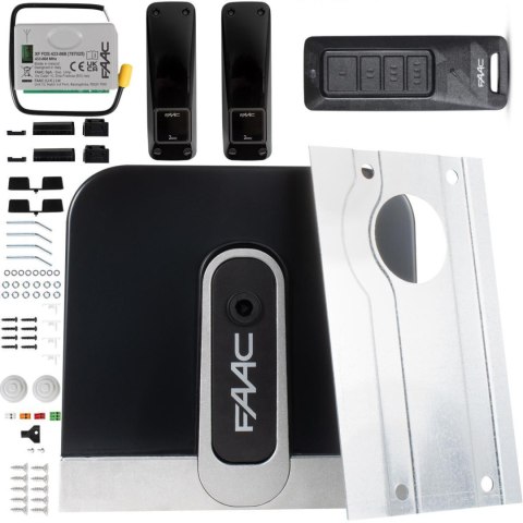 FAAC Zestaw Cyclo C720 FDS - FAAC 24V do 400kg bram przesuwnych