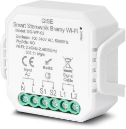 GISE GISE Smart Moduł do sterowania bramą WiFi z czujnikiem otwarcia | Tuya | GG-WF-02