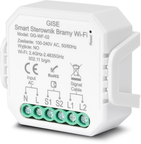 GISE GISE Smart Moduł do sterowania bramą WiFi z czujnikiem otwarcia | Tuya | GG-WF-02