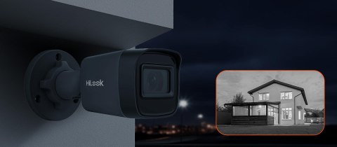 HILOOK Zestaw do monitoringu Hilook 8 kamer IP IPCAM-B4-P Black 2K+