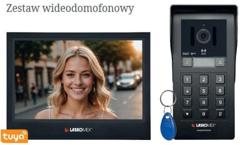 LASKOMEX Laskomex Zestaw wideodomofonowy 2- wire IP GEMINI ZEST