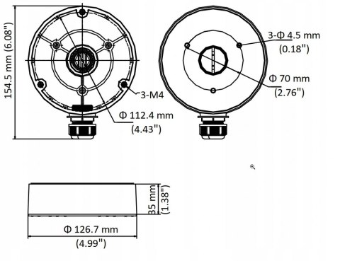 MITON Puszka MT-P1280-D8-B