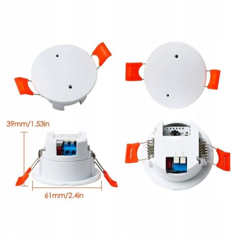 OXT OXT Czujnik radar obecności jasności 230V WiFi TUYA T150