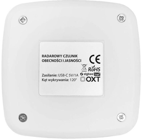 OXT OXT Czujnik radar obecności jasności USB WiFi TUYA T155