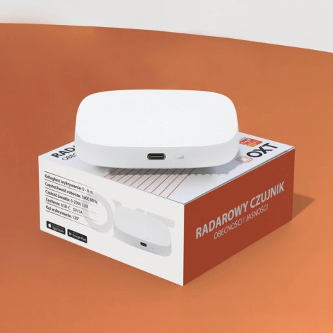 OXT OXT Czujnik radar obecności jasności USB WiFi TUYA T155