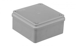 PAWBOL Puszka hermetyczna 100 x 100 x 50 bez dławików IP65 bezhalogenowa, szara PAWBOL S-BOX 116