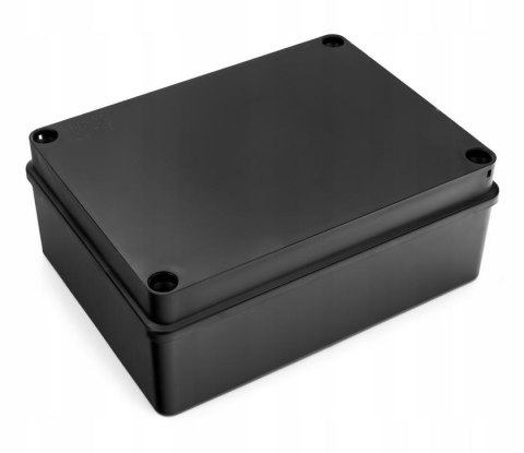 PAWBOL Puszka hermetyczna 190 x 140 x 70 bez dławików IP65 bezhalogenowa, czarna PAWBOL S-B416C