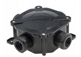 PAWBOL Puszka natynkowa hermetyczna PG16, IP 67 (5x4mm2), kolor czarny PAWBOL A.0035C