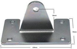 PRESBET Uchwyty MOD.12/120/70 do napędów z otworami 12mm: CAME, ROGER, FAAC, Genius, DTM, Proxima, Hato, Tousek itd.