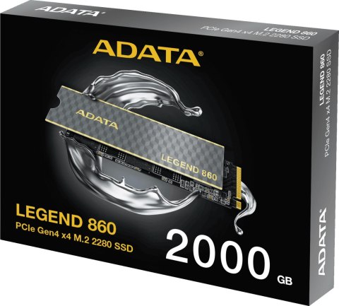 ADATA Adata Dysk SSD LEGEND 860 2TB PCIe 4x4 6000/5000 MB/s M.2