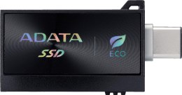 ADATA Adata Dysk Zewnętrzny SSD SC730 1TB USB 3.2C/A 600/600MB/s czarny