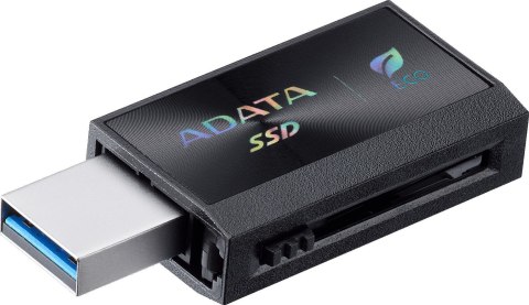 ADATA Adata Dysk Zewnętrzny SSD SC730 512G USB 3.2C/A 600/600MB/s czarny