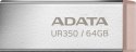 ADATA Adata Pendrive UR350 64GB USB3.2 Gen2 Metal brązowy