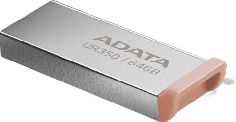 ADATA Adata Pendrive UR350 64GB USB3.2 Gen2 Metal brązowy