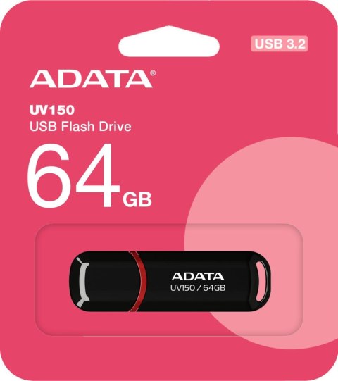 ADATA Adata Pendrive UV150 64GB USB3.2 czarny
