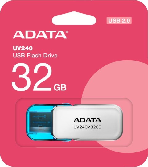 ADATA Adata Pendrive UV240 32GB USB 2.0 Biały