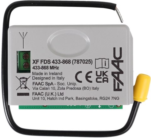 FAAC Zestaw Energy FDS - FAAC 392 24V do 5m bram dwuskrzydłowych