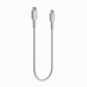 GREEN CELL KABEL USB-C / USB-C Greencell PowerFlex 120cm PD 100W biały silikonowy