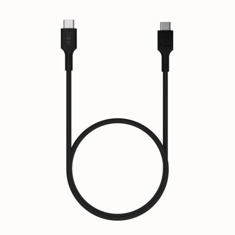 GREEN CELL KABEL USB-C / USB-C Greencell PowerFlex 120cm PD 100W czarny silikonowy